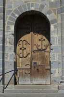 05 Porte - Pentures romanes en fer forgé