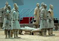 035 Fosse 1 - Soldats en restauration