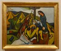 77 Mise au tombeau d'après Titien (1947) Colin McCahon