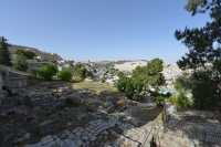 06 Rue à degrés de St. Pierre in gallicantu, le Temple & le mont des oliviers