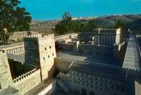 017 Temple vu de l'Antomia (maquette)