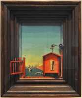 36 Max Ernst - Deux enfants sont menacés par un rossignol (1924)