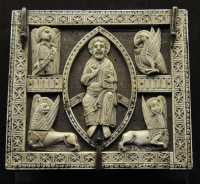 28 Christ & 4 Évangélistes (13°s) Cologne