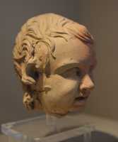 004 Tête d'enfant (3°s av. JC) Temple de Manganello