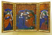 09 Annonciation David & Isaïe - Maître du triptique d'Orléans - Email (Limoges fin XV° s)