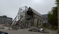 69 Cathédrale de Christchurch après le tremblemet de terre