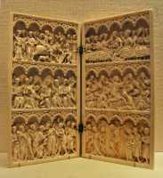 31 Ivoire - Dyptique - Passion du Christ (France 1360±)