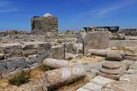 30 Esplanade byzantine (fin 5°s) autour de l'église de Marie mère de Dieu - Garizim