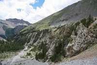 20 - Col de l'Izoard - Coulées de pierres