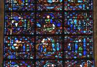 040 Le Samaritain fait entrer le blssé dans dans l'auberge - Il repart à cheval - Christ en majesté