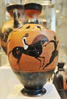 228 Jarre à huile - Eubée - Cavalier - Figures noires (560±)