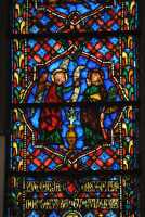 14 Annonciation (vitrail moderne)