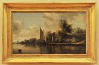 12 Salomon Van Ruysdael - Paysage (1633)