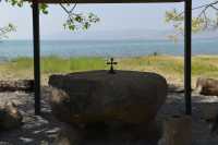 50 Autel sur la rive du lac de Tibériade à Tabgha-Dalmanutha