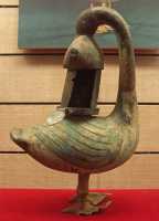 090 Lampe de bronze (Han Ouest -202+24) *