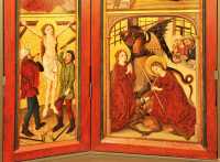 38 Retable de Ste Marguerite - Maître des Ronds de Cobourg (Strasbourg - fin 15°s)