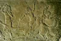 644 Palais d'Assurbanipal, arabes en fuite