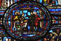 89 Entrevue de Thomas Becket avec des personnages hostiles