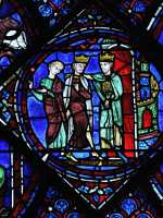 085 Constantin VI reçoit Charlemagne à Constantinople (Légende)