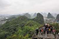 33 Guilin vu de la colline des couleurs accumulées