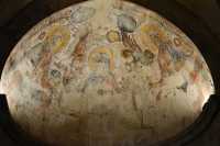 12 Abraham, Isaac & Jacob - Fresque byzantine de l'église des croisés (12°s)