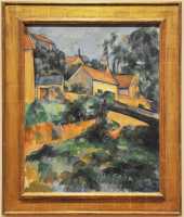 18 Paul Cézanne - Rue à Montgeroult (1898)