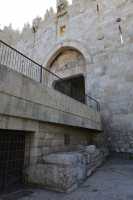 15 Porte de Damas surélevée par rapport au niveau de la porte d'Hérode Agrippa