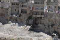 15 Village de Siloé et tombes juives, au-dessus de la vallée du Cédron