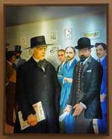 22 M.Duchamp au salon des artistes humoristes - A.Willette - J.Villon - C.Léandre - A.Faivre (1907)