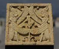 030 Scène d'inspiration égyptienne (± 750)  Arslan Tash, Assyrie