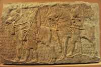 30 Cavaliers dans la montagne - Palais de Sennacherib (704-681) à Ninive