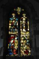 123 Annonciation - Saint Christophe - Sainte tenant un calice (15°s)