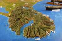 71 Péninsule de Banks (Maquette du double volcan)