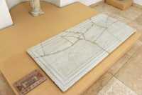 15 Table de marbre de l'église de Marie au mont Garizim