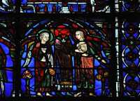 108 Saint Chéron portant sa tête entre 2 Anges