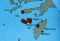 653 Carte au large de Camirus