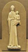 7 Ivoire - Vierge & enfant (Constantinople 1000±)