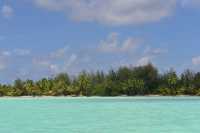 138 Ile coralienne vue du lagon