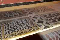 097 Sol en mosaïque d'un hypocauste