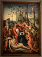 63 Déploration du Christ (Groupe de l'Adoration von Groote - Anvers) 16°s