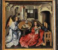 79 Marie trouve dans l'Ecriture le message de l'Annonciation - Atelier de Robert Campin (Tournai 1430±)