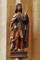 07 Saint Roch (17°s.) Bois polychrome