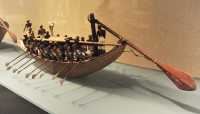 035 Barque - Tombe de Meketre (12° dyn. 1980±) Règne de Amenhemhat I
