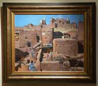 18 La casbah de Tinghir - Jacques Majorelle (1886-1962) Musée d'art - Les peintres orientalistes