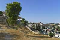 20 Le Temple & le mont des oliviers vus de St. Pierre in gallicantu, l