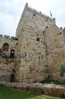 44 Tour de Phasaël (frère d'Hérode) dite de David - Les pierres en bossage sont hérodiennes