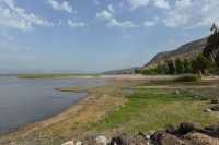 63 Le lac près de Magdala - Tibériade à l'arrière plan à droite