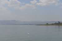 82 Le rivage du lac à Capharnaüm près de la maison de Pierre