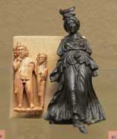 092 Harpocrate & Isis-Luna (divinités égyptiennes introduites au 2°s. dans la région d'Amiens)