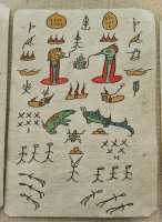 050 Dessins Dongba des Naxis de Zhongdian